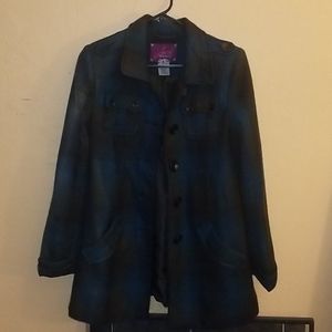 🎁4/$20🎁Jack BB Dakota plaid peacoat